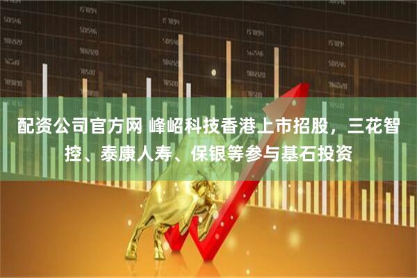配资公司官方网 峰岹科技香港上市招股，三花智控、泰康人寿、保银等参与基石投资