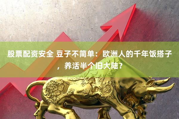 股票配资安全 豆子不简单：欧洲人的千年饭搭子，养活半个旧大陆？
